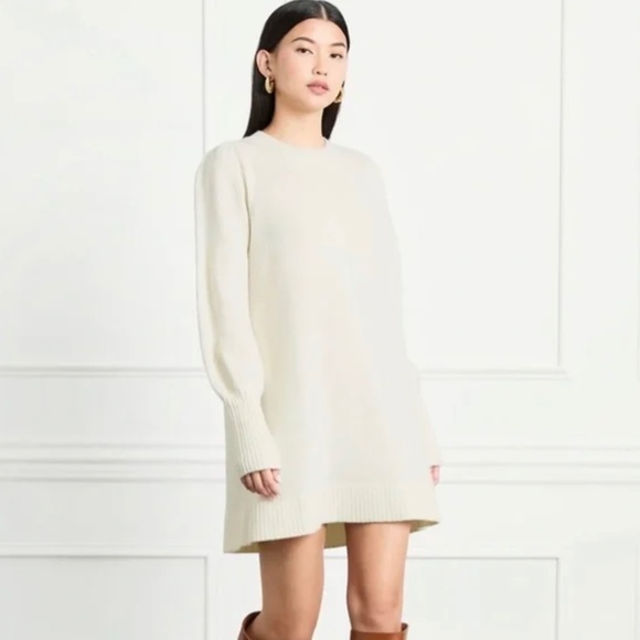 Hill House Home - The Sylvie Sweater Dress - Merino Wool Mini Dress - XS - Picture 3 of 8